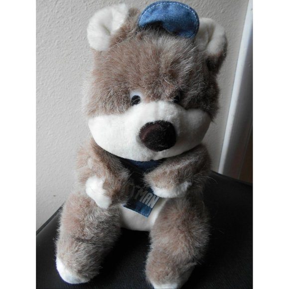 Craftsman Plush Bear Cetco 12" tall Stuffed Animal Toy - Picture 1 of 2